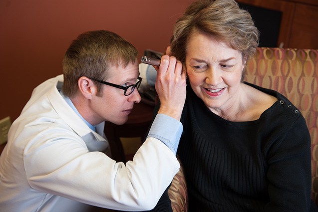 Earwax Buildup Leads to Temporary Hearing Loss