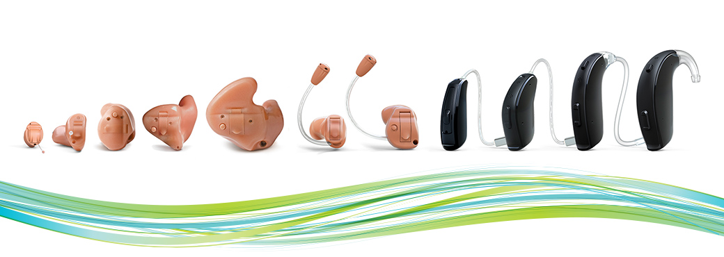 Hearing Aid Styles - Shreveport, LA - The ENT Center, AMC