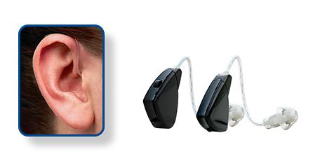 Receiver in the ear - RITE - Hearing Aid Style - Shreveport, LA - The ENT Center, AMC