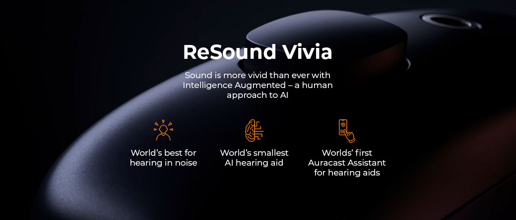 ReSound Vivia Banner - The ENT Center, AMC
